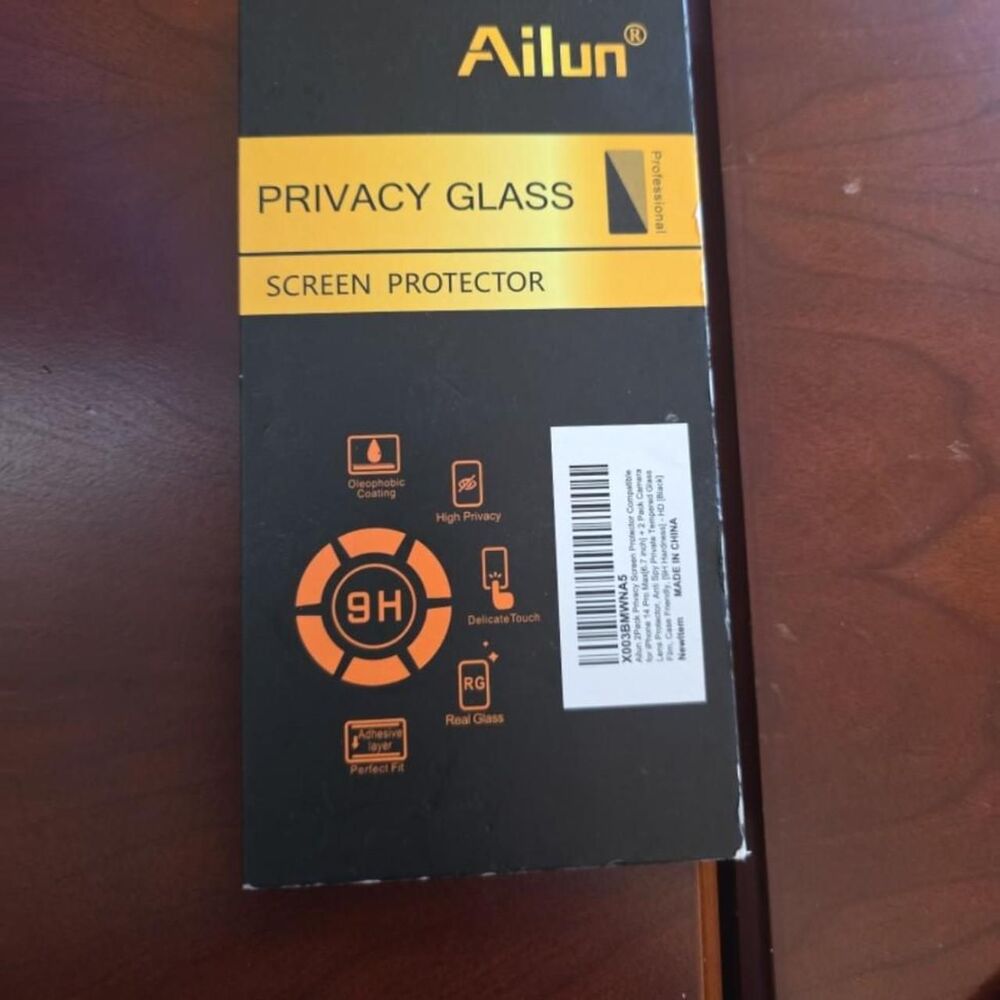 Ailun Privacy Glass Screen Protector IPhone 14 pro Max